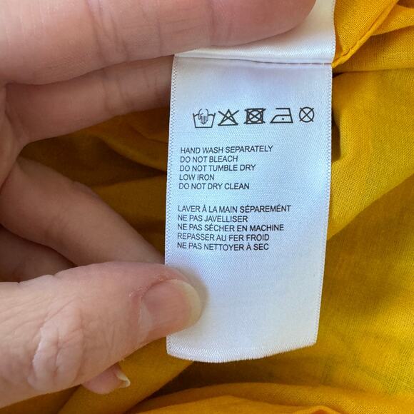 NEW Farm Rio Fruit Dream Maxi Dress Tropical Resort Yellow Pink Green Small - Picture 9 of 13